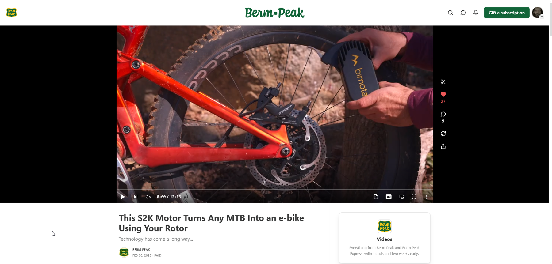 Berm Peak Reviews Elevate