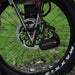 Close up of Elevate motor mounted on a search and rescue litter