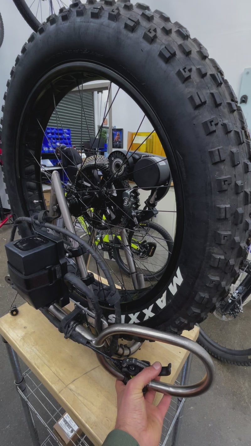 Demo of motorized search and rescue litter